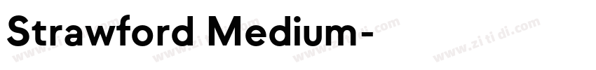 Strawford Medium字体转换 Strawford Medium字体转换